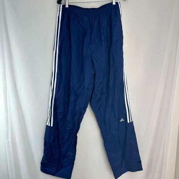 Vintage Y2K Adidas Nylon Windbreaker Track Pants Men’s XL Gropcore Streetwear - Picture 1 of 10